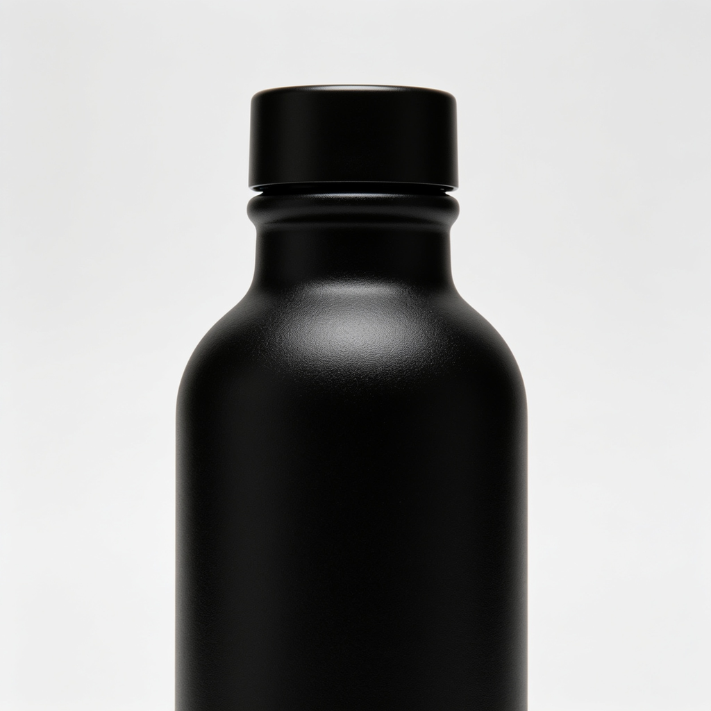 Haelgal Set 2 bottiglie d’acqua lavabili in lavastoviglie, capacità 1 litro, bottiglie per la gasatura compatibili con vari modelli di gasatore, ecologiche, colore nero.